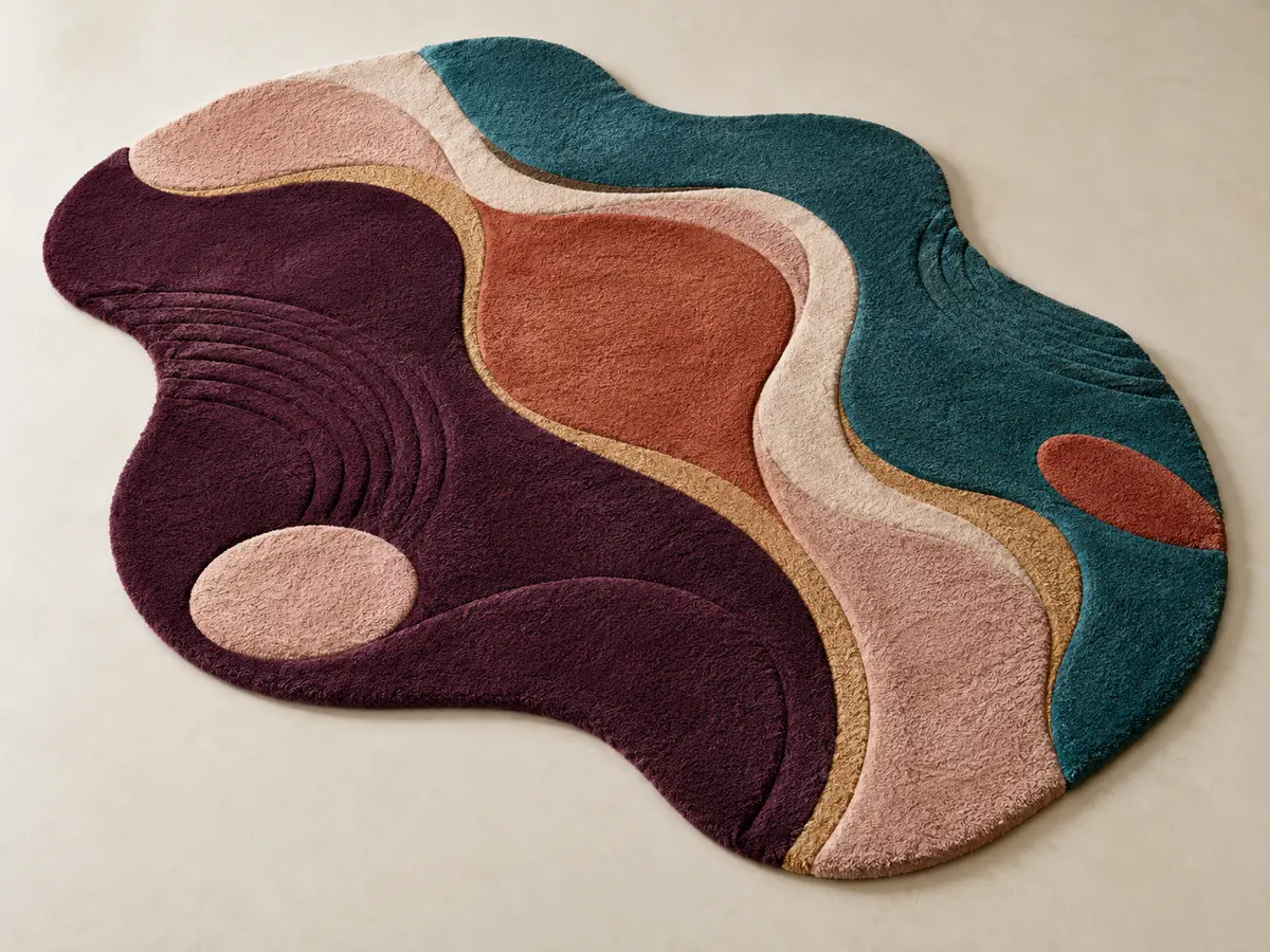Statement Space rug inspiration